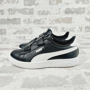 Puma Kids Black and White Sneakers